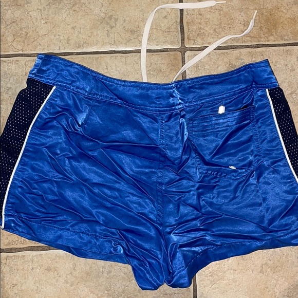 Vintage ‘90s Hurley Electric Blue Swim Shorts - Picture 2 of 7